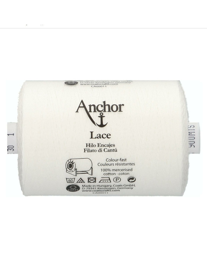 ANCHOR LACE N.30 (900 M.) COL. 1 BIANCO