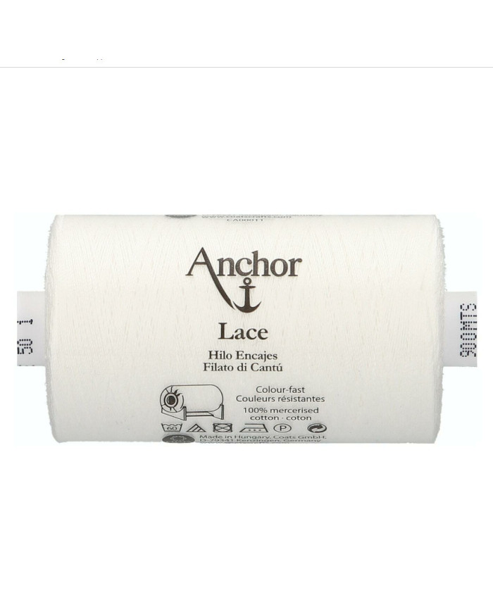 ANCHOR LACE N.50 (900 M.) COL. 1 BIANCO