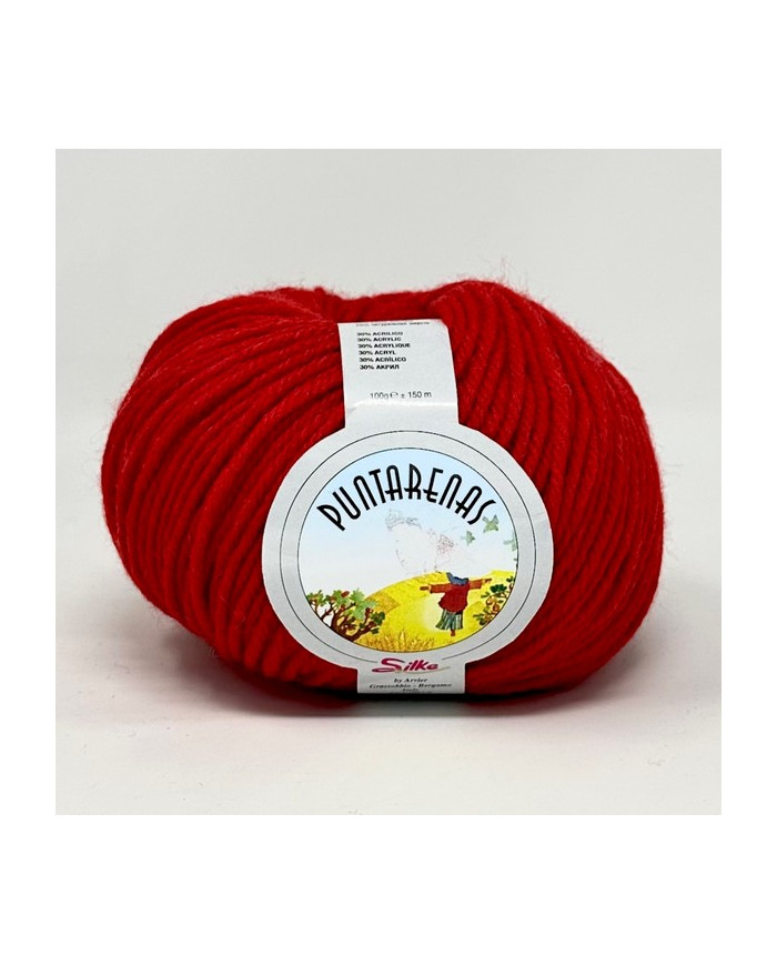 FILATO SILKE PUNTARENAS (100 G.) COL 570 ROSSO