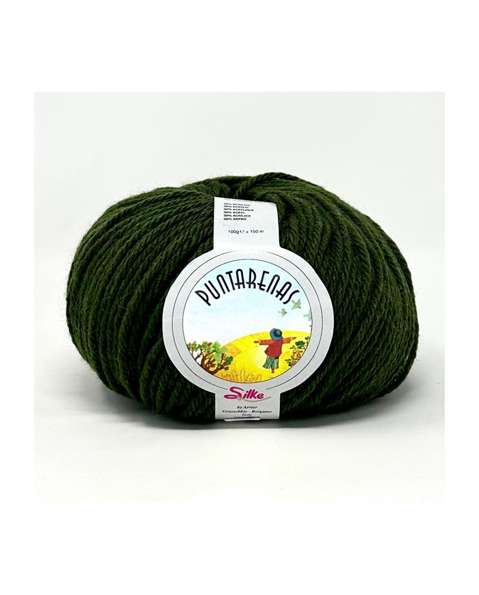FILATO SILKE PUNTARENAS (100 G.) COL 119 VERDE M