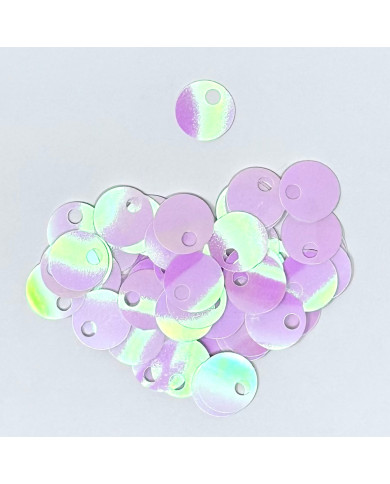 PAILLETTES MM 20 COL 9 BIANCO (1 SCATOLA)