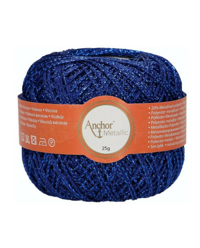 FILATO ANCHOR METALLIC (1 GOM X 25 G.) COL 320 BLU