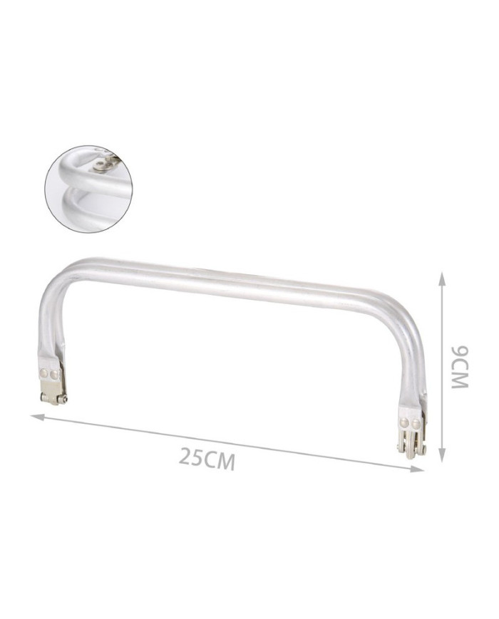 CHIUSURA A MOLLA METALLO CM 25,0 X 9