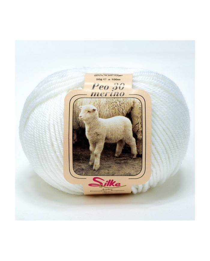 FILATO PURA LANA MERINO PEO SILKE (50G) 100