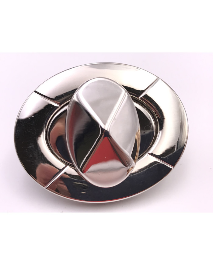 CHIUSURA A GIRELLO 5,5 CM COL 1 ARGENTO