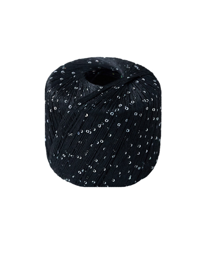 FILATO PAILLETTES 25 GR. 8606 NERO