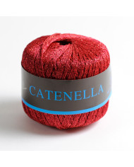 FILATO LAME SILKE CATENELLA 107 (GOM 25 G.) ROSSO
