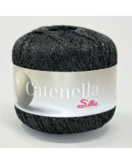 FILATO LAME SILKE CATENELLA 136 (GOM 25 G.) NERO