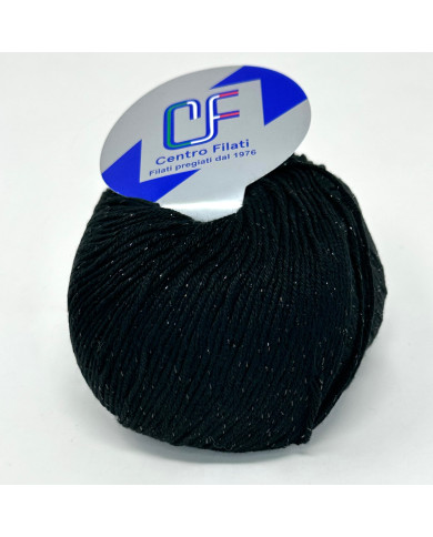 FILATO CF MICROLUX (GOM 50 GR) 402 NERO
