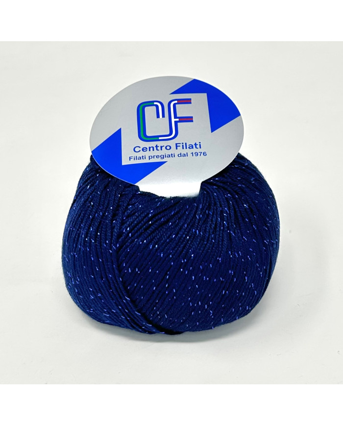 FILATO CF MICROLUX (GOM 50 GR) 412 BLU NAVY