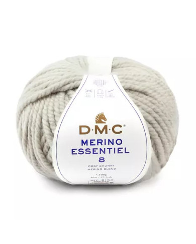 FILATO DMC MERINO ESSENTIEL 8 COL 862 SABBIA