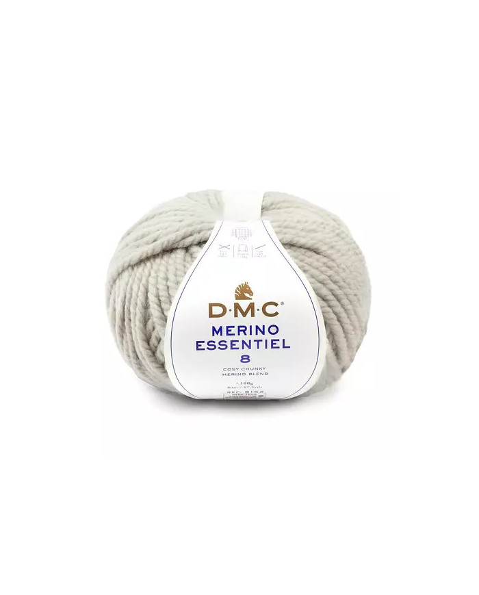 FILATO DMC MERINO ESSENTIEL 8 COL 862 SABBIA