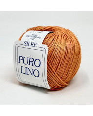 FILATO SILKE LINO (GOM X 50 G.) COL 44 ARANCIO
