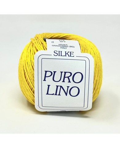 FILATO SILKE LINO (GOM X 50 G.) COL 53 GIALLO
