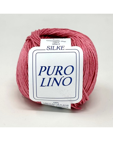 FILATO SILKE LINO (GOM X 50 G.) COL 51 ROSA