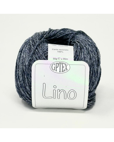 FILATO SILKE LINO (GOM X 50 G.) MELANGE BLU