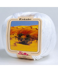 FILATO SILKE (1 GOM GR. 50 M.127) COL 8 BIANCO