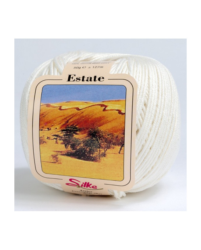 FILATO SILKE (1 GOM GR. 50 M.127) COL 911 PANNA