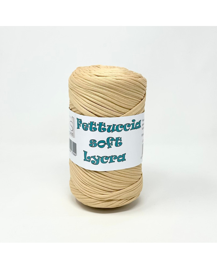 FETTUCCIA SOFT LYCRA (400GR) COL.77 BEIGE