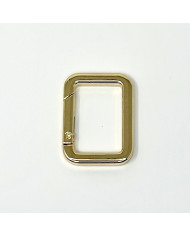 MOSCHETTONE RETTANGOLARE CM 30 X 20 ORO