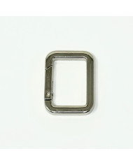 MOSCHETTONE RETTANGOLARE CM 30 X 20 NIKEL