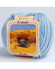 FILATO SILKE (1 GOM GR. 50 M.127) COL 2 AZZURRO