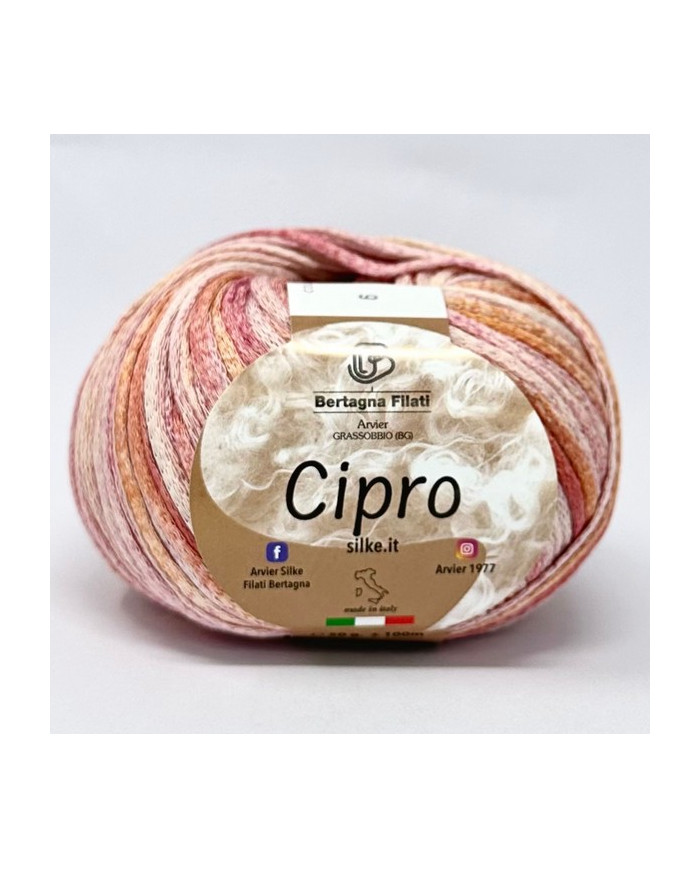 FILATO CIPRO BERTAGNA FILATI COL 6 ROSA