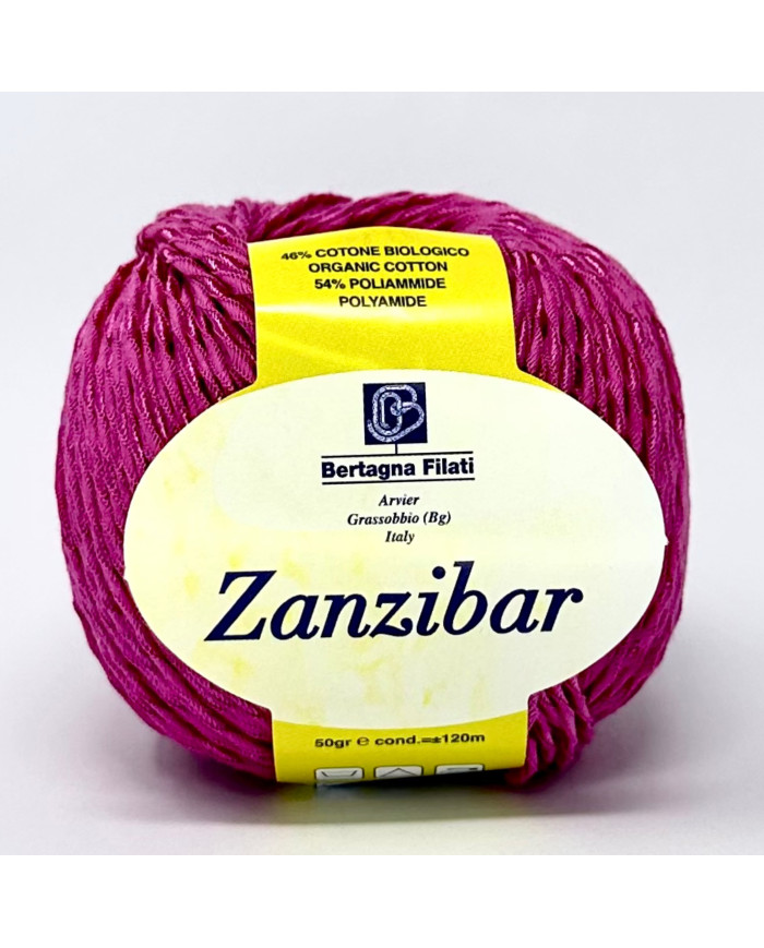 FILATO ZANZIBAR BERTAGANA FILATI COL 13 ORCHIDEA