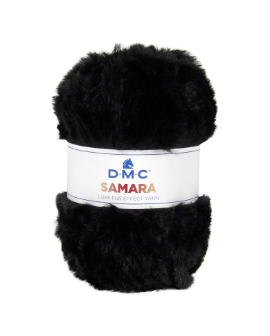 FILATO ECOPELLICCIA SAMARA COL 401 NERO