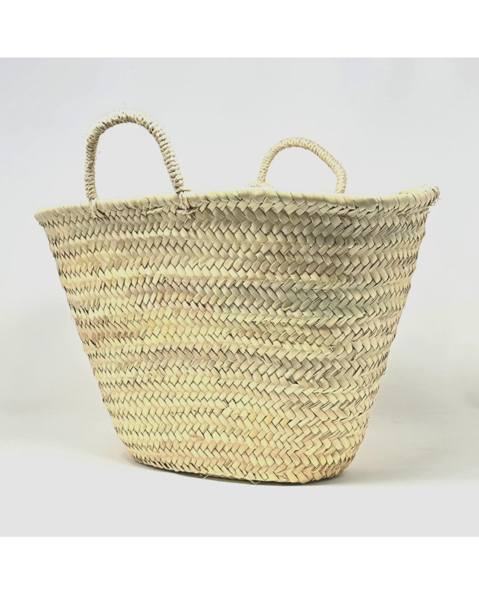 BORSA COFFA PAGLIA NATURALE MIS. CM 46 X 26 X 25