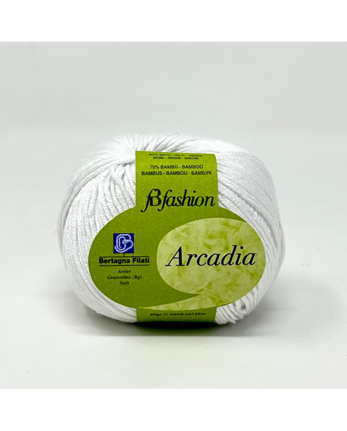 FILATO SETA BAMBÙ (50G.) 101 BIANCO
