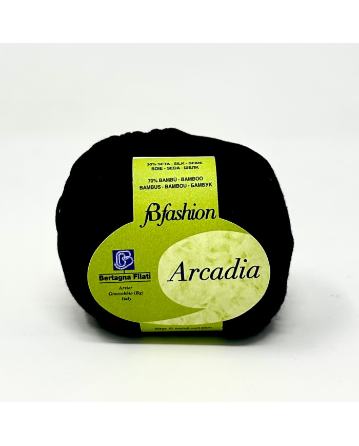 FILATO SETA BAMBÙ (50G.) 107 NERO