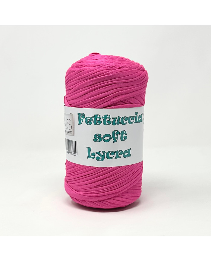 FETTUCCIA SOFT LYCRA (400GR) COL.74 FUXIA
