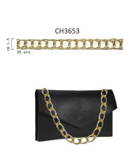CATENA PER BORSE ALLUMINIO CH3653 COL ORO