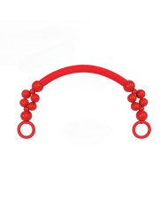 MANICO BORSA LEGNO - CORDA HB08 COL 12 ROSSO