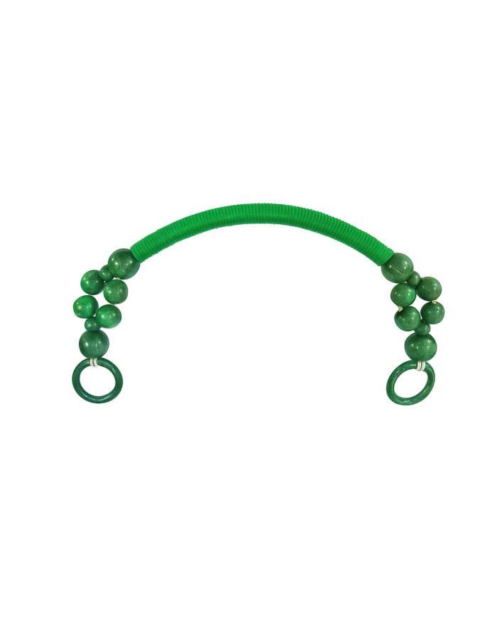 MANICO BORSA LEGNO - CORDA HB08 COL 16 VERDE