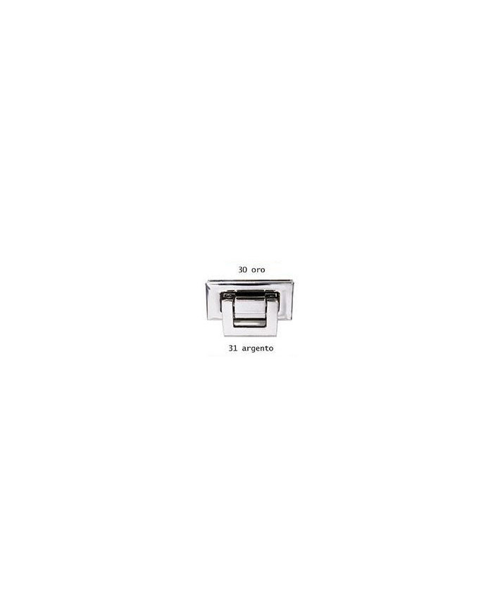 CHIUSURA PER BORSA TL007 COL 31 ARGENTO