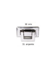 CHIUSURA PER BORSA TL007 COL 31 ARGENTO