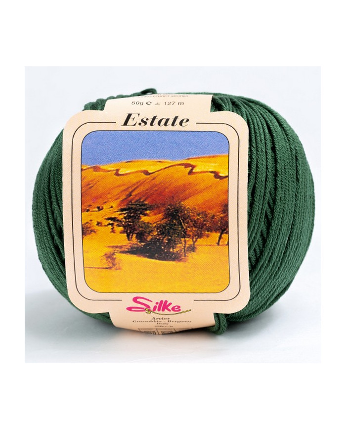 FILATO SILKE (1 GOM GR. 50 M.127) COL 135 PINO