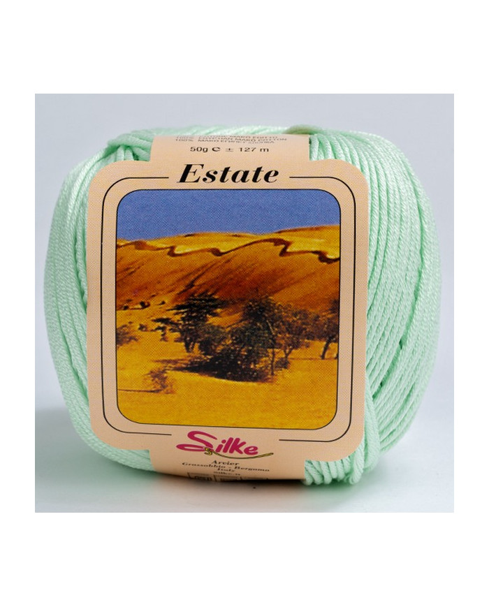 FILATO SILKE (1 GOM GR. 50 M.127) COL 34 MENTA