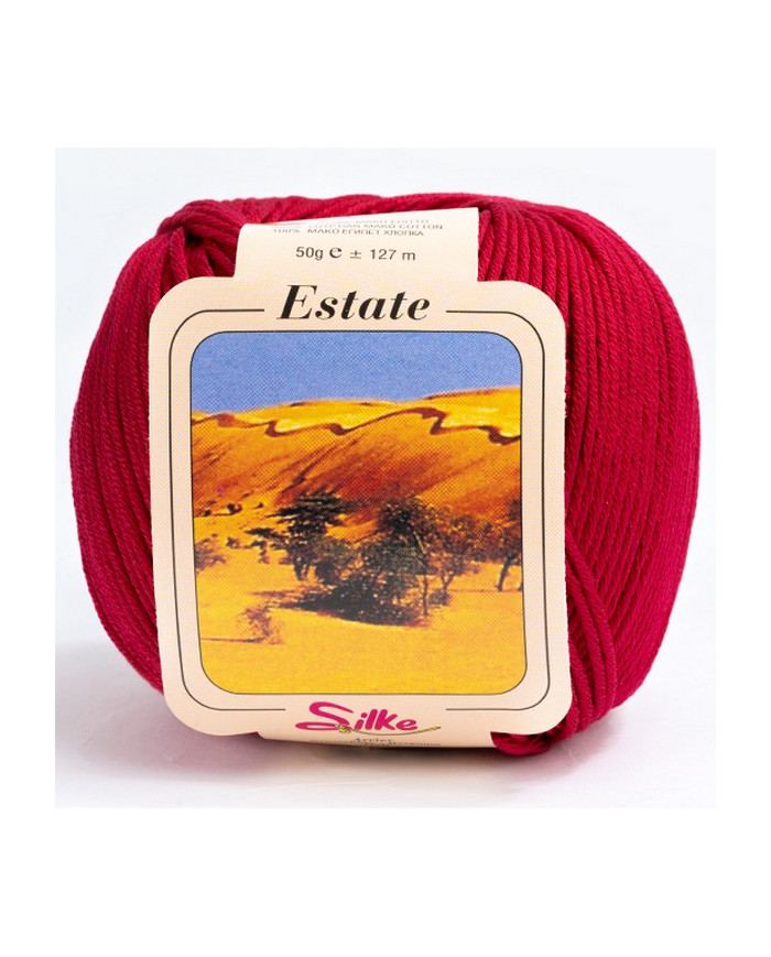 FILATO SILKE (1 GOM GR. 50 M.127) COL 9226 RUBINO