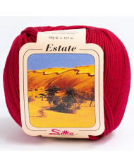 FILATO SILKE (1 GOM GR. 50 M.127) COL 9226 RUBINO