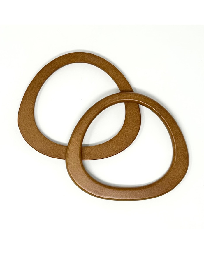 MANICI IN LEGNO SEMICERCHIO DMC ART U2370 CHIARO