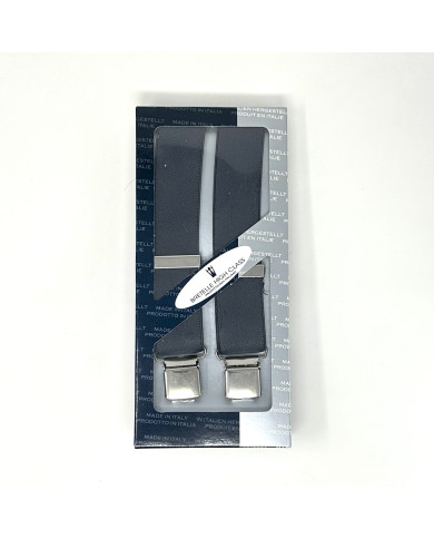 BRETELLE UOMO PARIS UNITO COL 9 GRIGIO SCURO