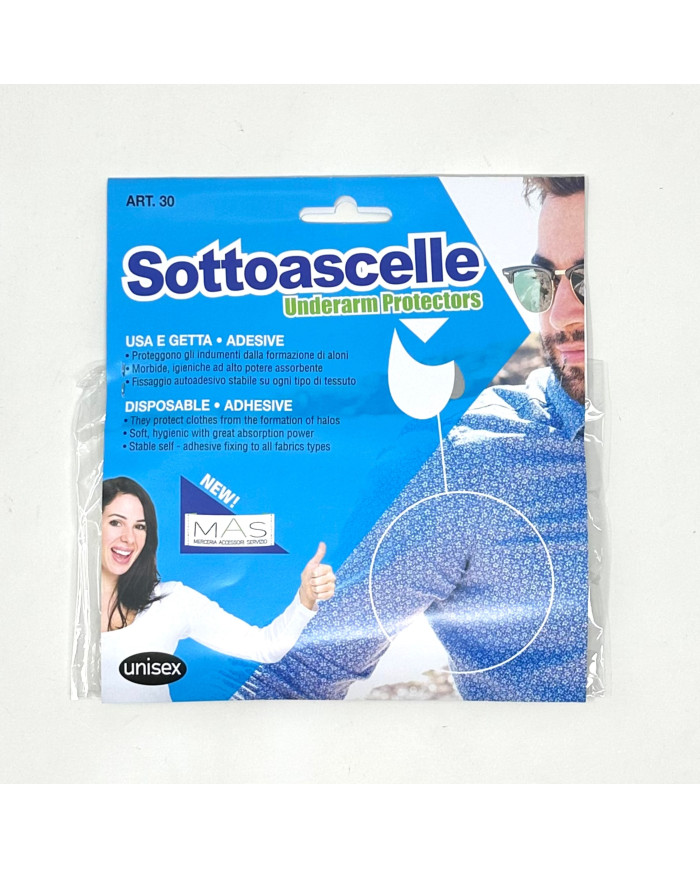 SOTTOASCELLE MAS AUTOADESIVE (CONF 3 CP) NERO
