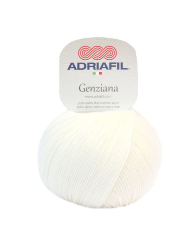 FILATO LANA MERINO EXTRA FINE GENZIANA ADRIAFIL 11
