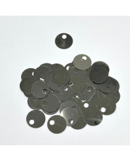 PAILLETTES MM 25 COL42 GRIGIO LUNA (1 SCATOLA)