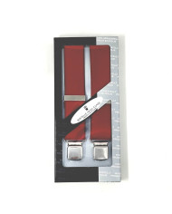 BRETELLE UOMO PARIS UNITO COL 10 ROSSO