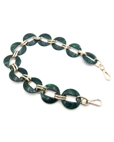 CATENA RESINA ROUND CM 56 VERDONE