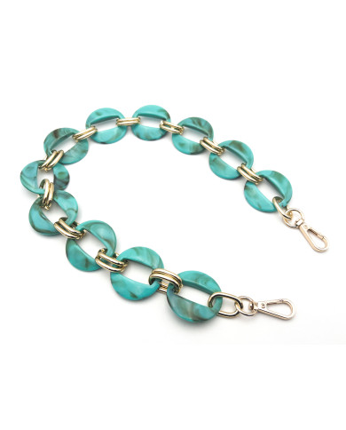 CATENA RESINA ROUND CM 56 TIFFANY